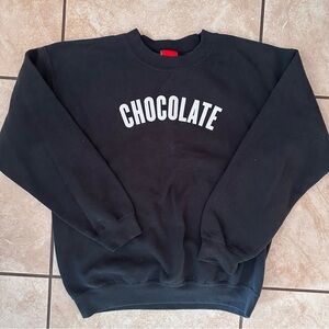 Chocolate Skateboards Black Men's crewneck Sweater